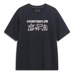 Футболка с логотипом Counterflow Li-Ning, черный - фото