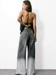 Pull&Bear Джинсы Wide Leg в цвете Grey, Light Grey - фото 7