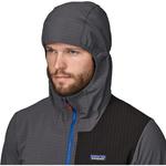 Мужская куртка с капюшоном R1 Tech Face Patagonia, черный - фото 6