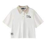 Футболка поло женская Cloud White FILA FUSION - фото 2