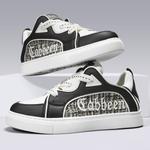 Кроссовки Cabbeen Skateboarding Shoes Men Low-top, бежевый/черный - фото 23