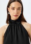 Топ HALTER NECK - Blouse Koton, черный - фото 4