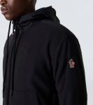 Худи на молнии Moncler Grenoble, Black - фото 5
