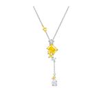 DESIGN CIRCLES Серебряное колье S925 для женщин - фото 4