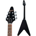 Электрогитара Gibson '80s Flying V, черное дерево - фото 2