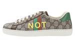 Кроссовки GUCCI Fake/Not Print Ace Sneakers - фото