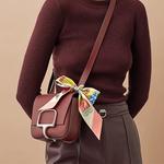 HERMES Шёлковый шарф, Pink Beige - фото 7