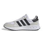 Беговые кроссовки - мужские Adidas, White/Black - фото 2