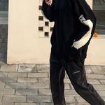 Askyurself Унисекс спортивные штаны black - фото 7