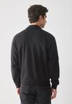 Толстовка Pier One Zip-up sweatshirt, Black - фото 3