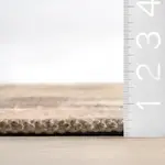 Ковер Fawn Medallion Wool and Cotton Area Rug nuLOOM, 152x244 см, коричневый - фото 3