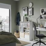 Книжный шкаф IKEA, 80x28x106 см, белый - фото 3