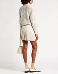 Мини-юбка Brunello Cucinelli, кремовый - фото 4
