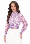 Блуза faina Blouse, Violet Multicolor/Lilac - фото 4