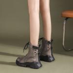 Ботинки Martin Boot женские Pierce Gentry, серый - фото 19