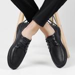 Повседневные мужские туфли черные экстравагантные - фото 4