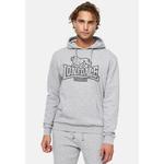 Толстовка Lonsdale, серый/черный - фото