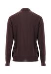 Топ van Laack Long sleeved top, Burgundy/Brown - фото 6