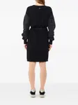 Платье мини с кулиской LIU JO, черный - фото 2