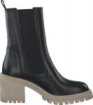 Женские классические ботинки Tamaris, Black Beige - фото 3