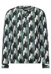 Блузка CECIL Blouse, цвет khaki/mint - фото