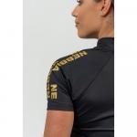 Рубашка Nebbia Compression Zipper Intense Ultimate Gold Compression, черный - фото 4