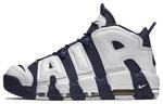 Кроссовки Nike Air More Uptempo "Olympic", белый/синий - фото