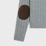 Свитер мужской серый Celine, серый - фото 3