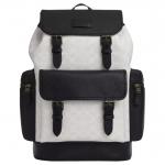 COACH Сумка-рюкзак из прорезиненной ткани - фото