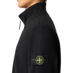 Свитер с карманами на молнии STONE ISLAND, черный - фото 6