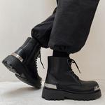 Ботинки Martin мужские черный Weishibangwei - фото 6