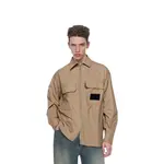 Рубашка мужская хаки Calvin Klein, хаки - фото 3