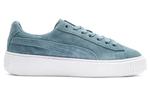 Кроссовки suede platform blue Puma, синий - фото 2