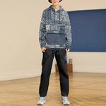 LiNing Свитшот мужской темно-синий - фото 5