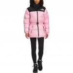 Пуховик женский розовый/черный The North Face - фото 3