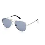 Солнцезащитные очки Gant SK0358 polarized, серебряный - фото