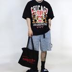 Футболка унисекс черная Mitchell & Ness, черный - фото 8