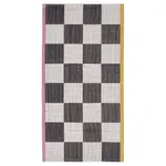 Коврик-бегунок, белый/черный, 60x120 см, KLASSRUM IKEA - фото