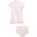 Polo Ralph Lauren Элегантное розовое платье для малышей - фото 4