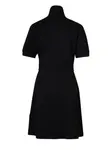 Платье мини с воротником поло MONCLER, черный - фото 2