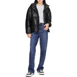 Lee Пуховик женский черный, Black - фото 3