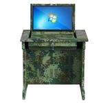 Yjhome одинарный двойной тройной камуфляжный цвет, цельнометаллический раскладной компьютерный стол, настольный компьютер 2400*600*750 - фото 2