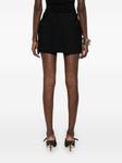 Mugler мини-юбка строгого кроя, черный - фото 4