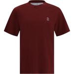 Футболка с логотипом Brunello Cucinelli, red - фото