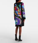 Платье-рубашка Orchidee Pucci, Viola/Rosso - фото 3