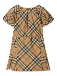 Платье в клетку Vintage Check BURBERRY KIDS, коричневый - фото 2