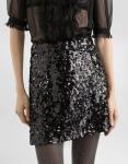 Юбка с пайетками Dolce & Gabbana, черный - фото 4