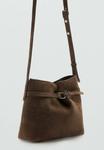 Сумка кросс-боди Mango Cross body bag, Brown - фото 4
