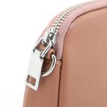 Кожаная сумка с кристаллами в виде пчелы PEACH ACCESSORIES, нюд - фото 4