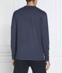 Лонгслив мужской Boss Orange хлопковый, синий - фото 4